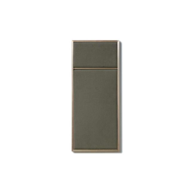 NOUVEAU PIN - Small - Brass - Oyster Grey
