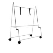 CARRY TV stand on castors - Steel