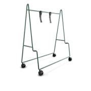 CARRY TV stand on castors  - Cedar Green