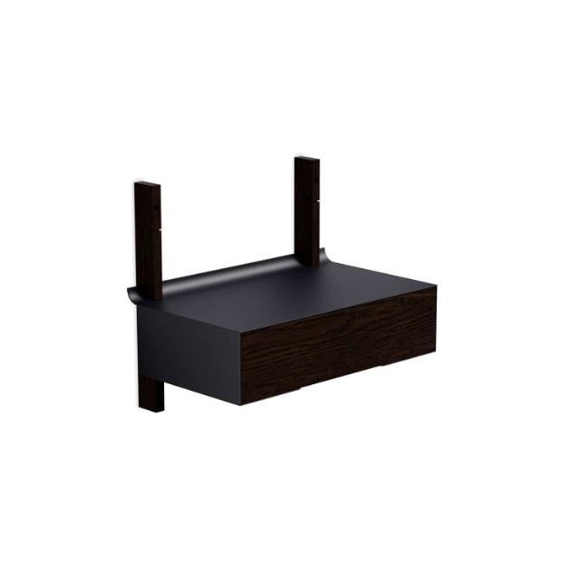 Smile Drawer 50 cm - Smoked Oak/Black