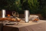 Radiant LED battery lamp - 25 cm - Dusty blue
