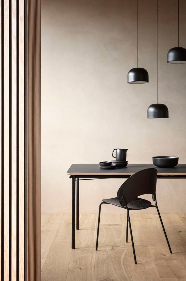 TAFFEL table - black - 90x150/210