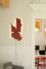 TOTEM DECO lamp - Basque Red