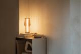 Radiant LED lamp - Rechargeable - Oak