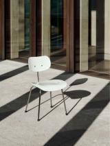 EIERMANN SE68 chair - White/Black frame