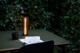 Radiant LED lamp - Rechargeable - Smoked oak