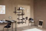 TAFFEL table - black - 90x250/370