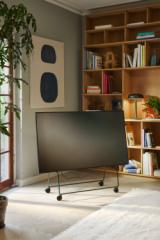 CARRY TV stand on castors - Steel