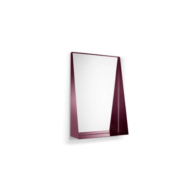 BEAK mirror small - Fig Purple