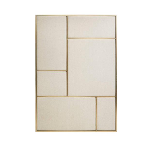 NOUVEAU PIN - Large - Brass - Canvas