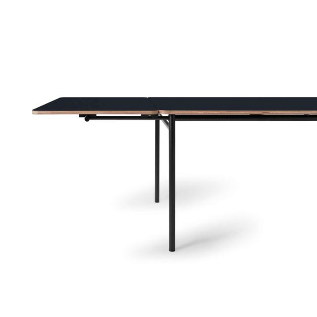 TAFFEL table - black - 90x250/370