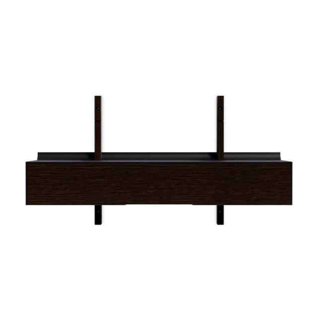 Smile Drawer 80 cm - Smoked Oak/Black