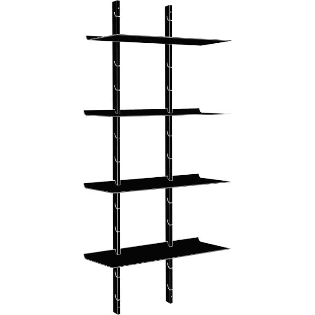 Smile set - 170 cm - Smoked Oak/Black