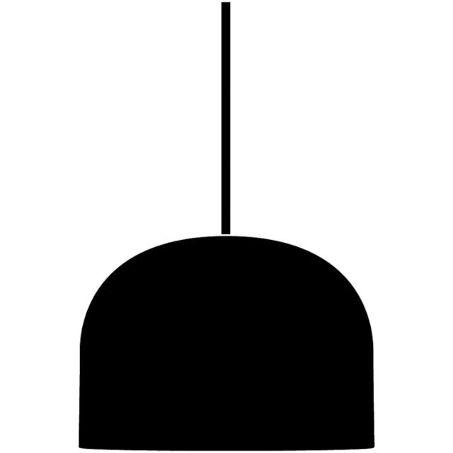 QUAY pendant small ø22 cm - Stone