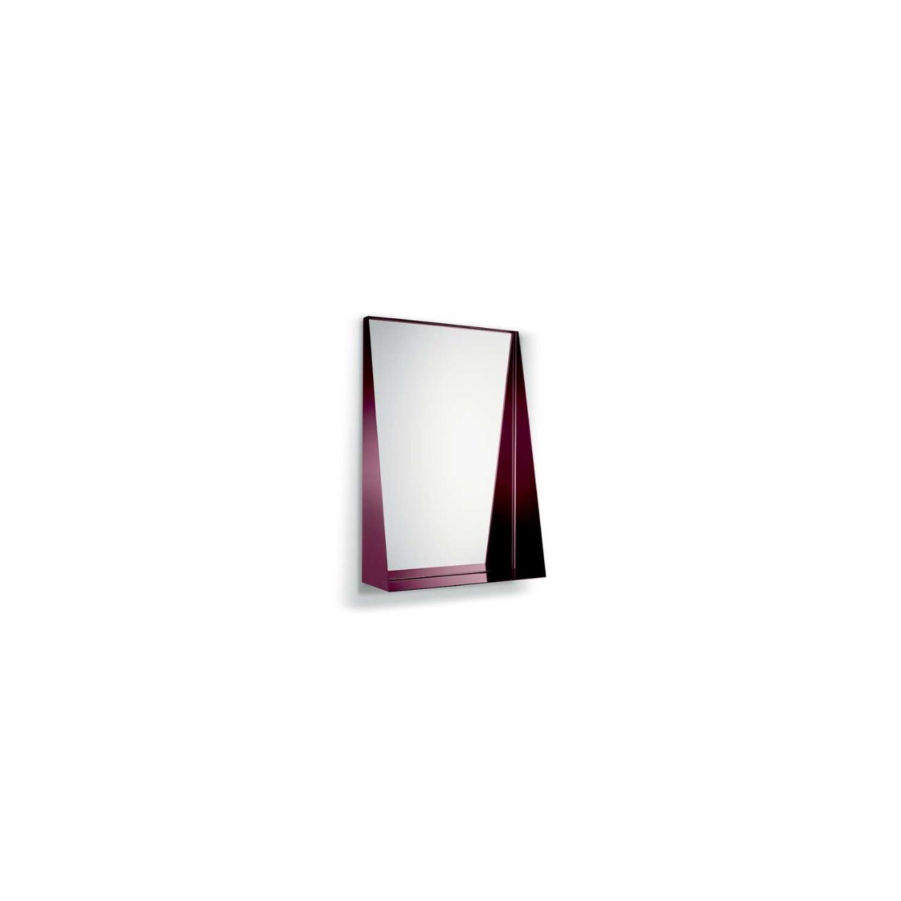 BEAK mirror small - Fig Purple