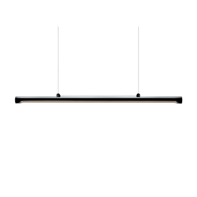 TUBBY TUBE Linear pendant 130 cm - Black
