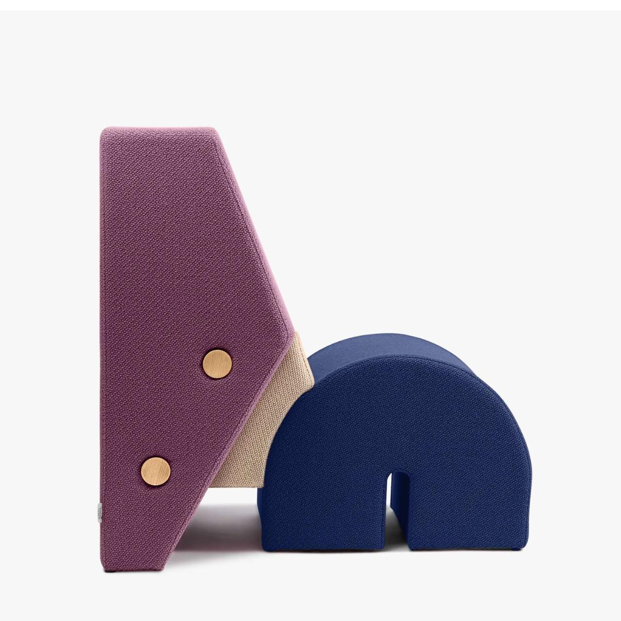 KEYSTONE - Fig Purple/Off White/ Navy Blue