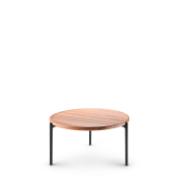 SAVOYE table - Natural oak - ø60x35 cm