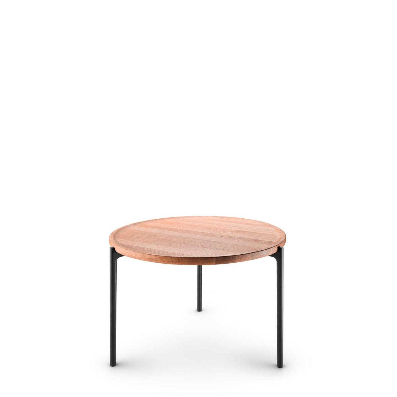 SAVOYE table - Natural oak - ø60x42 cm