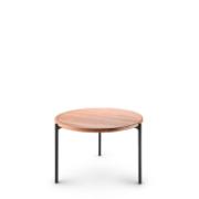 SAVOYE table - Natural oak - ø60x42 cm