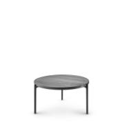 SAVOYE table - Black - ø60x35 cm