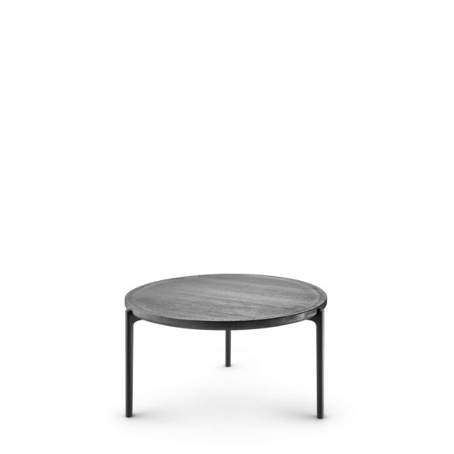 SAVOYE table - Black - ø60x35 cm