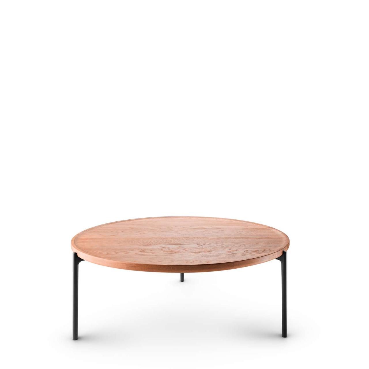 SAVOYE table - Natural oak - ø90x35 cm