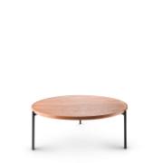 SAVOYE table - Natural oak - ø90x35 cm