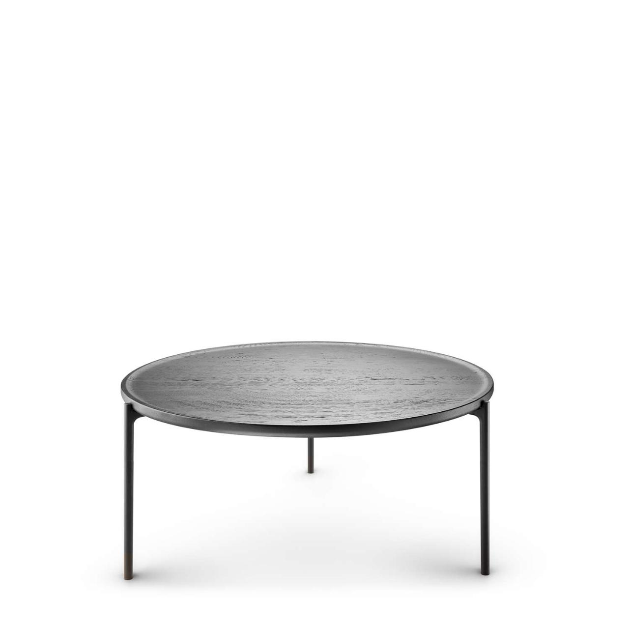 SAVOYE table - Black - ø90x42 cm