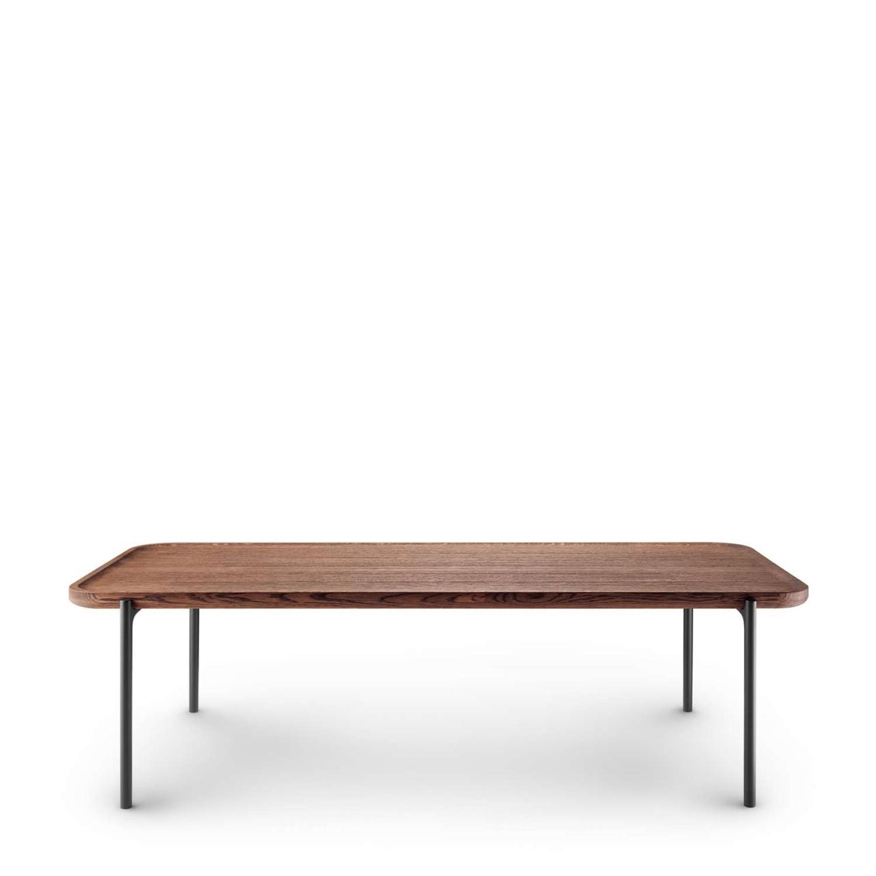 SAVOYE table - Stained oak - 50x120x35 cm