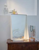 BEAK mirror small - Cream