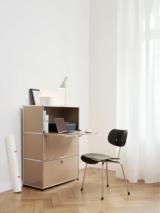 EIERMANN SE68 chair - stained Black/chrome