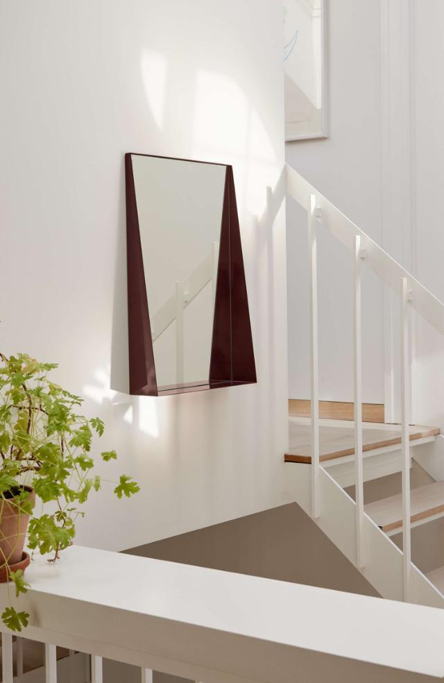 BEAK mirror small - Cream