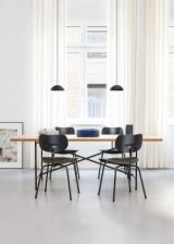 EIERMANN SE68 chair - stained Black/Black frame