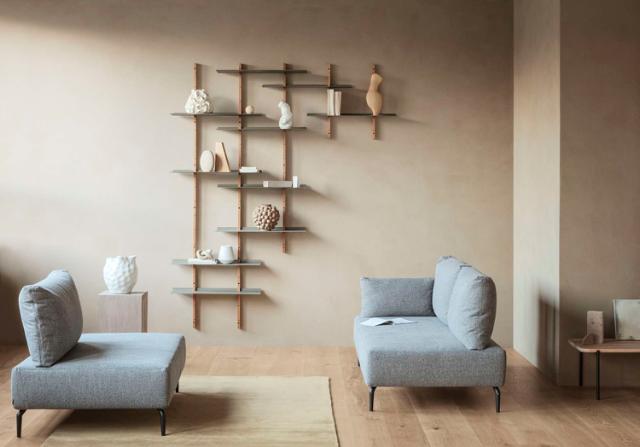 Smile set - 67.5 cm - Oak/Grey