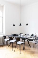 EIERMANN SE68 chair - stained Black/Black frame