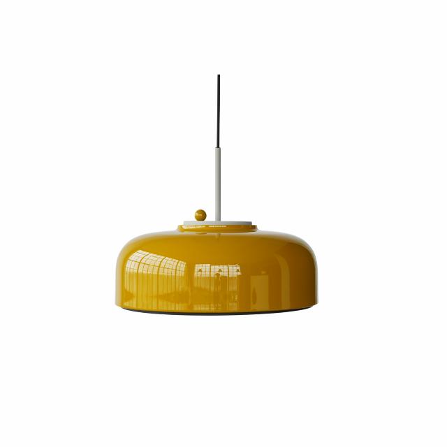 PODGY pendant - Turmeric Yellow med Turmeric Yellow dæmper