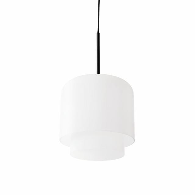 MEGUMI pendant - ø28 cm - Black / Opal