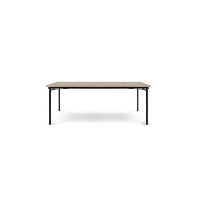 TAFFEL table - pebble - 90x200/320