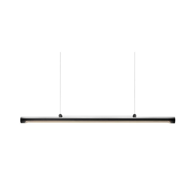 TUBBY TUBE Linear pendant 130 cm - Black